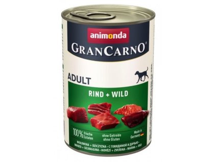 GranCarno Adult zvěřina 400g