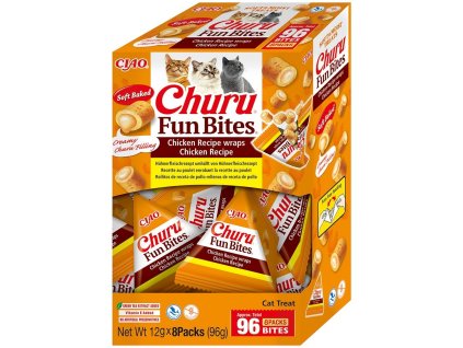 Churu Cat BOX Fun Bites Chicken wraps Chicken 8×12g AKCE