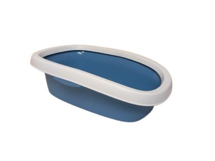 Toaleta Sprint 10 bílá/modrá 31×43×14cm