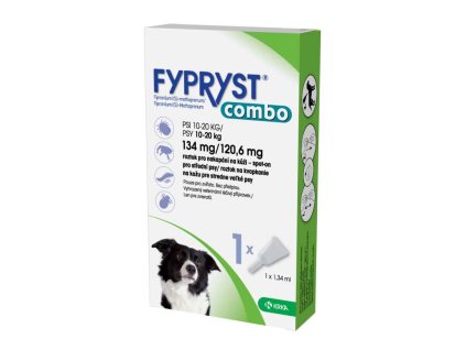 Fypryst combo spot-on 134/120,6mg pes střední