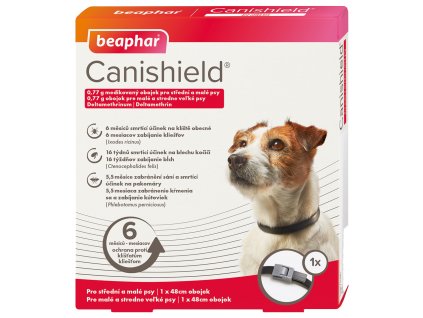Beaphar Obojek antiparazitní pes Canishield 48cm