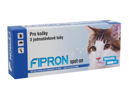 Fipron 50mg Spot-On Cat sol 3×0,5ml