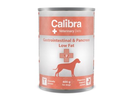 Calibra VD Dog konz. Gastrointestinal Low Fat 400g