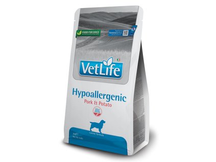 Vet Life Natural Dog Hypoallergenic Pork & Potato