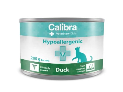 Calibra VD Cat konz. Hypoallergenic Duck 200g