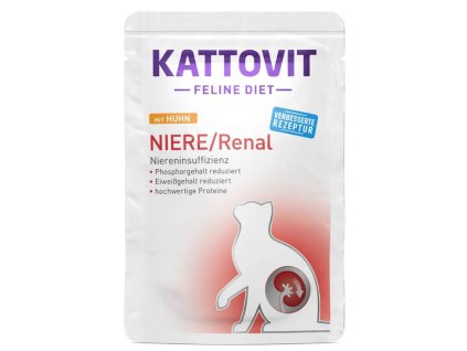 Kattovit Cat kaps. Kidney/Renal kuře 85g