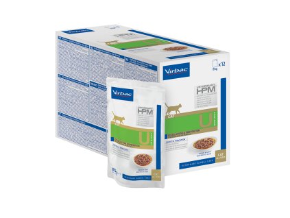 Veterinary HPM Cat Urology Dissol. & Prevent. Chunks in gravy 12×85g