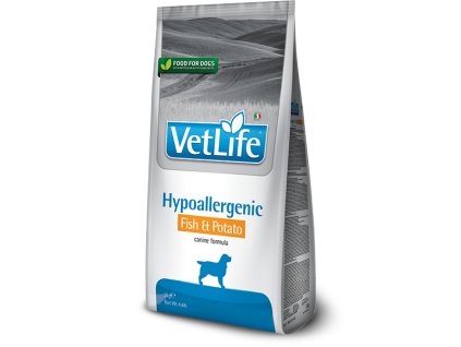 Vet Life Natural Dog Hypoallergenic Fish & Potato