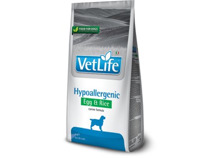 Vet Life Natural Dog Hypoallergenic Egg & Rice