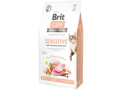 Brit Care Cat Grain-Free Sensitive Healthy Digestion & Delicate Taste