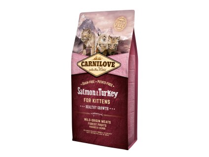 Carnilove Cat Salmon & Turkey for Kittens Healthy Growth