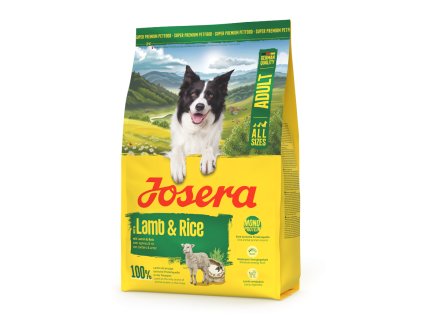 Josera Dog All Sizes Adult Lamb & Rice 3kg AKCE
