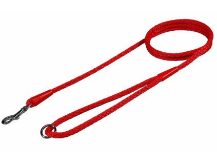 Lanové vodítko Spirála červené 0,6×150cm