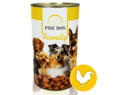 Fine Dog Family konz. drůbeží