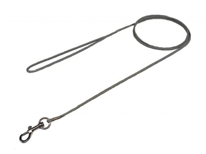 Vodítko lanko šedé 0,3×130cm