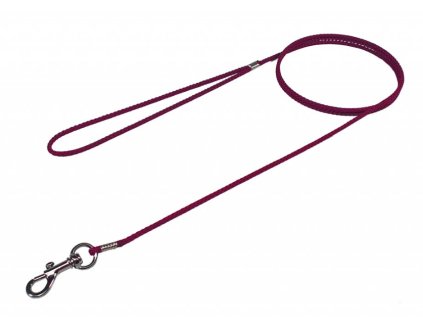 Vodítko lanko bordó 0,3×130cm