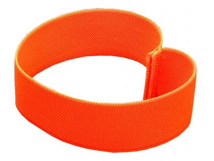 Obojek reflexní guma oranžový 3,5×35cm