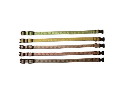 Obojek popruh s potiskem 1,6×35-40cm