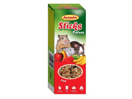 Avicentra tyčinky pro malé hlodavce s ovocem 2ks