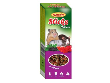 Avicentra tyčinky pro malé hlodavce s lesním ovocem 2ks