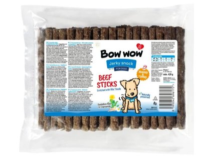 Bow Wow Tyčinky s hovězím masem 50ks