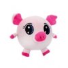 Plyšová pískací hlava prasátka 10cm