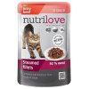 Nutrilove Cat kaps. Hovězí v omáčce 85g
