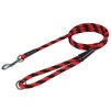 Lanové vodítko Spirála černo-červené 1×150cm