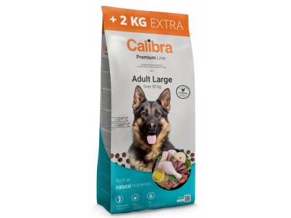 Calibra Dog Premium Line Adult Large 12+2 kg