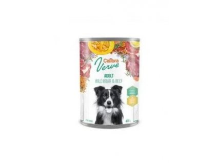 Calibra Calibra Dog Verve konz.GF Adult Wild Boar&Beef 400 g