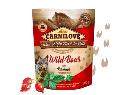 Carnilove Wild Boar with Rosehips 12x 300 g
