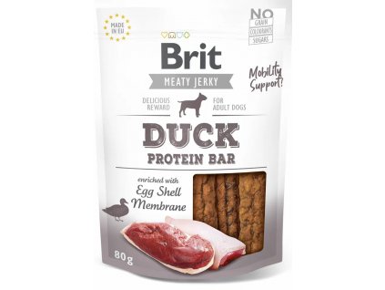 Brit Jerky Duck Protein Bar 12x 80 g