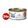 Brit Prímiové masové paté s hovězím masem a olivami 24x 70 g