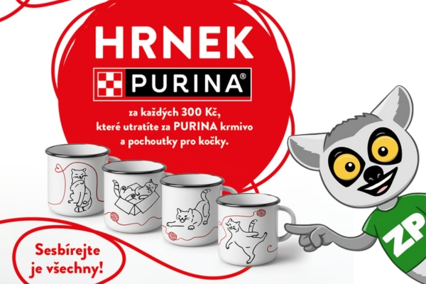 Kočičí hrnek ZDARMA při nákupu nad 300 Kč na naší prodejně v Brně