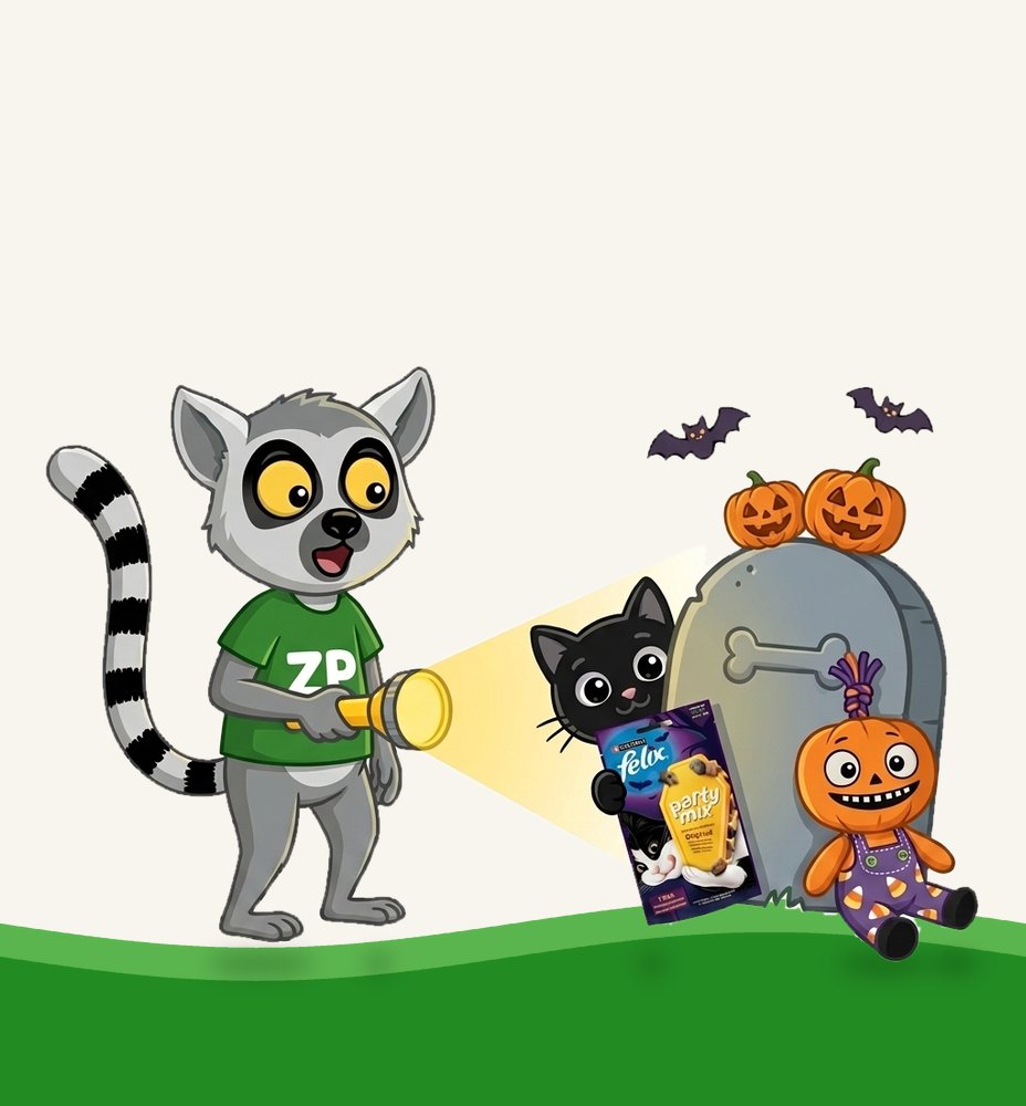 Halloween pro mazlíčky – Zipi posvítil na zloděje pamlsků