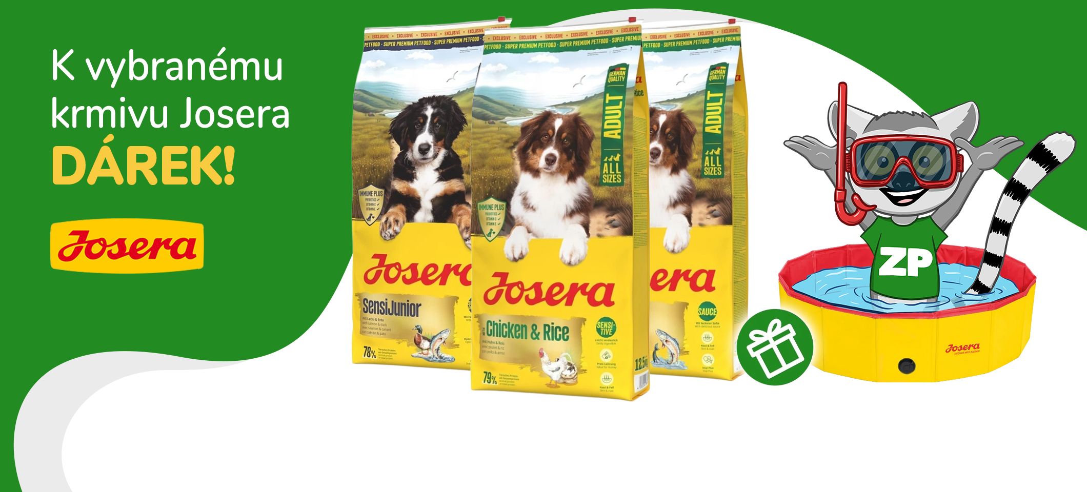 Josera s dárky