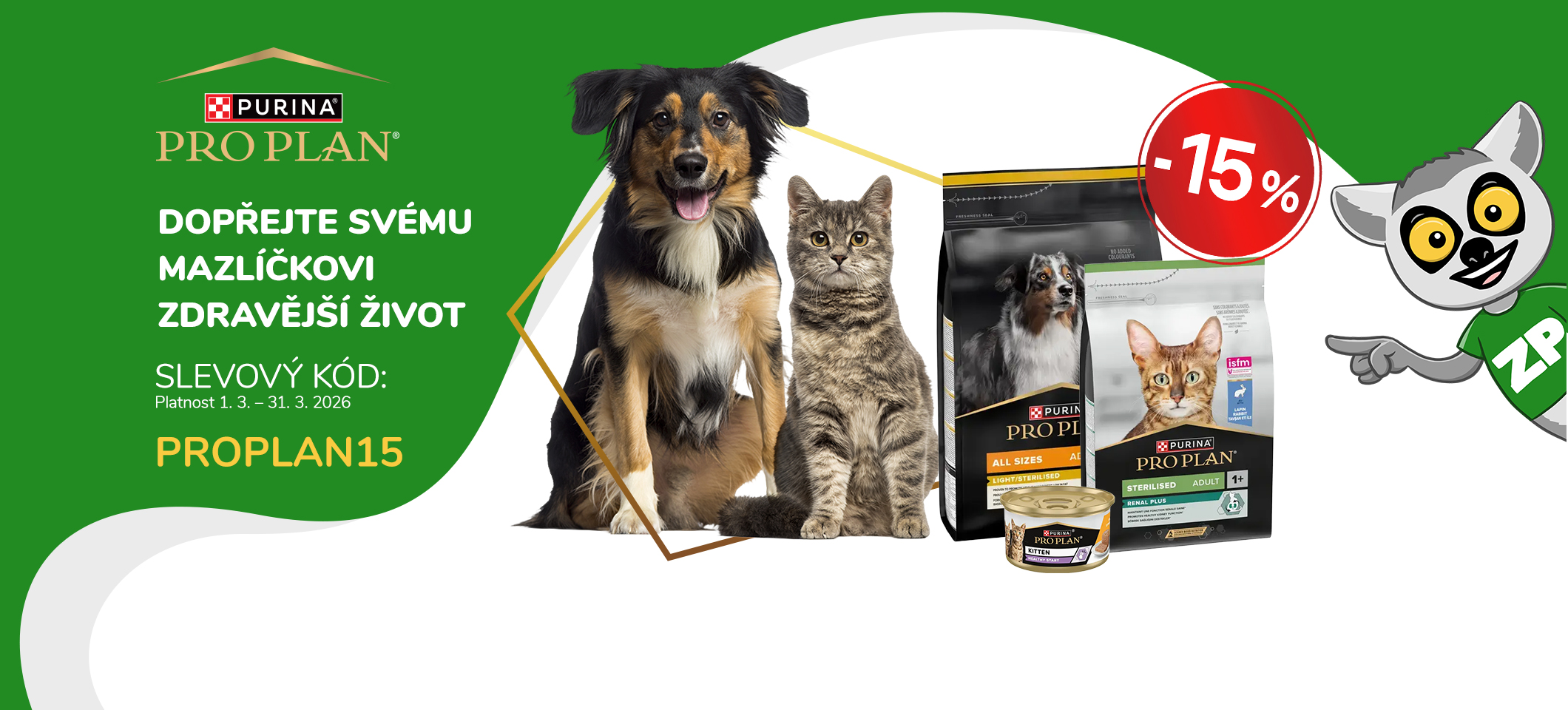 Sleva 15% na Pro Plan