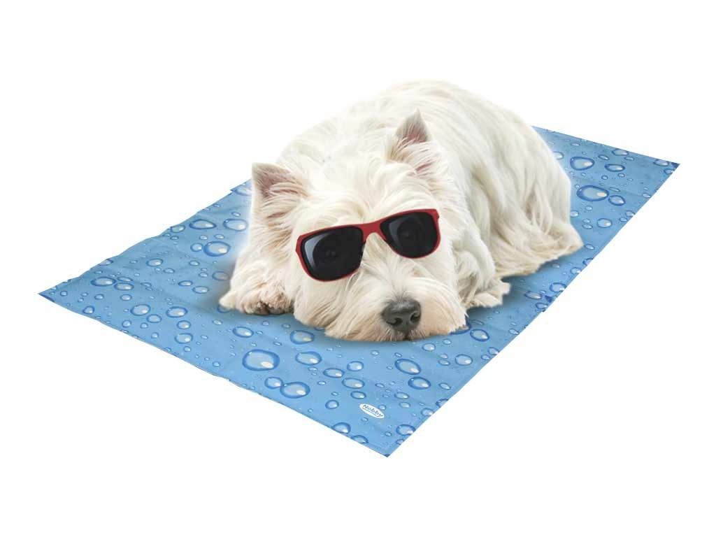 Nobby chladící podložka kapky XL pro zvířata 105x90cm z kategorie Chovatelské potřeby a krmiva pro psy > Pelíšky a dvířka pro psy > Chladící podložky pro psy