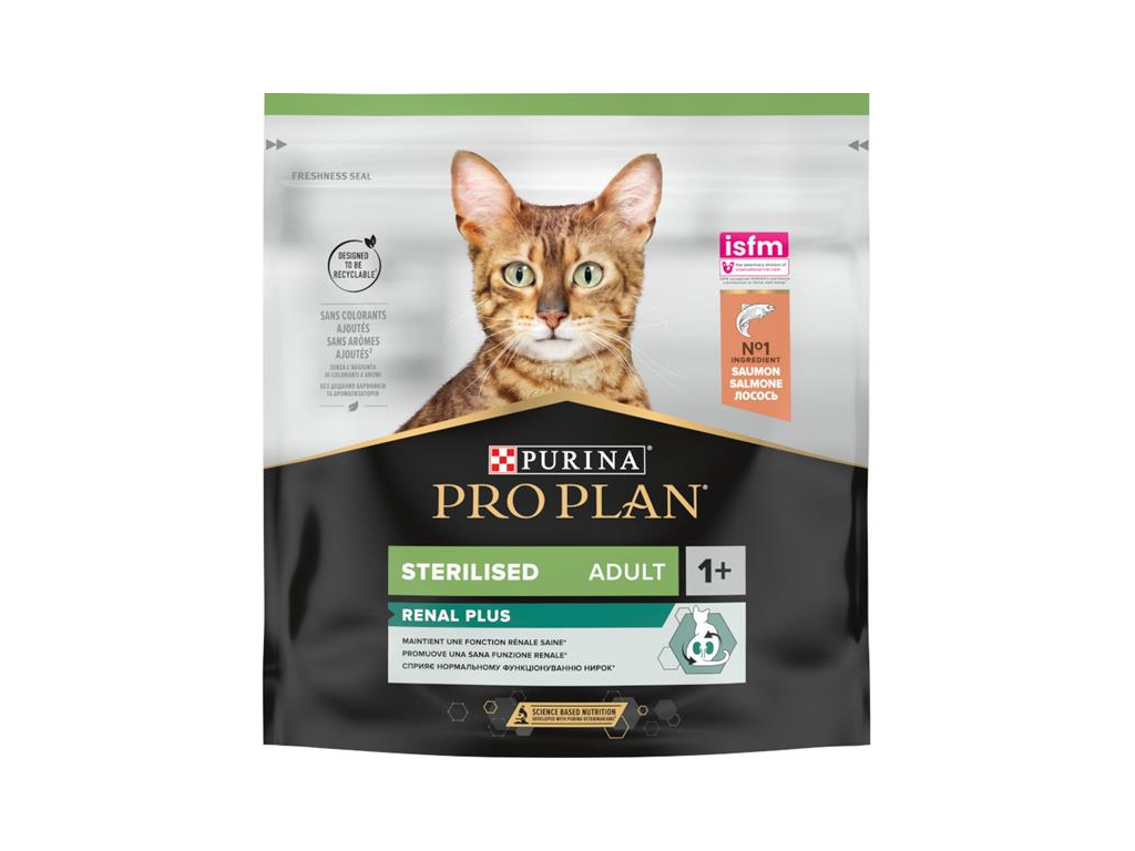 Pro Plan Cat Adult Sterilised Renal Plus losos 400 g