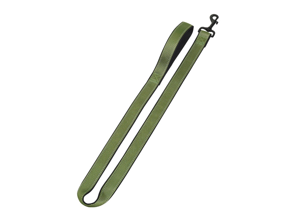 Nobby Classic Reflect Soft vodítko neoprén 120cm / 25-30mm zelená z kategorie Chovatelské potřeby a krmiva pro psy > Obojky, vodítka a postroje pro psy > Vodítka pro psy > Klasická vodítka pro psy