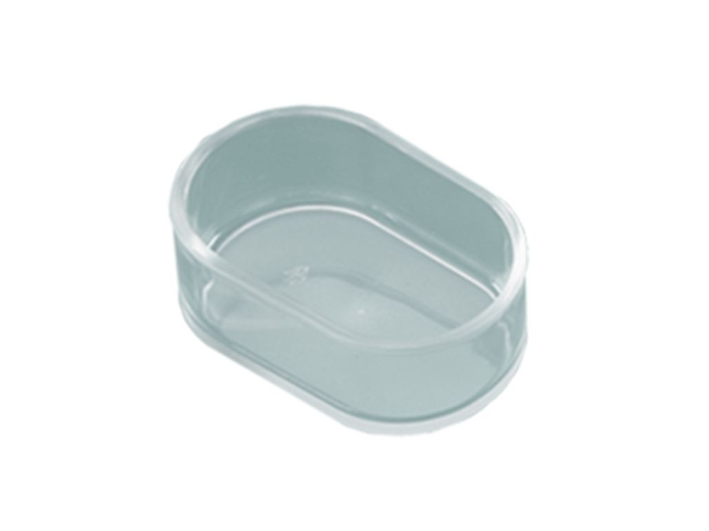 Nobby miska transparentní oválná 7 x 3,5 cm z kategorie Chovatelské potřeby pro ptáky a papoušky > Misky, napaječky pro papoušky > Misky pro papoušky