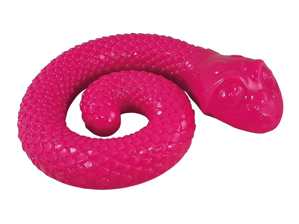 Nobby hračka pro psy Zatočený had na pamlsky 18 cm z kategorie Chovatelské potřeby a krmiva pro psy > Hračky pro psy > Gumové hračky pro psy