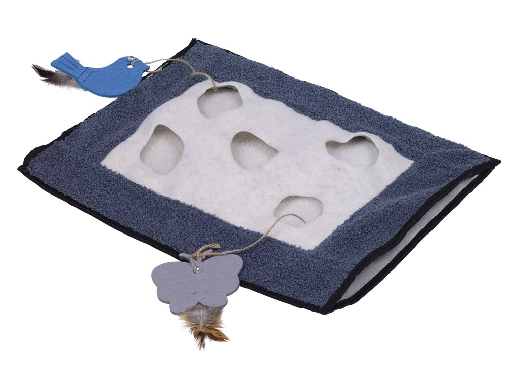 Nobby aktivní hračka pro kočku dečka s úkrytem 46x37cm z kategorie Chovatelské potřeby a krmiva pro kočky > Hračky pro kočky > Interaktivní hračky pro kočky