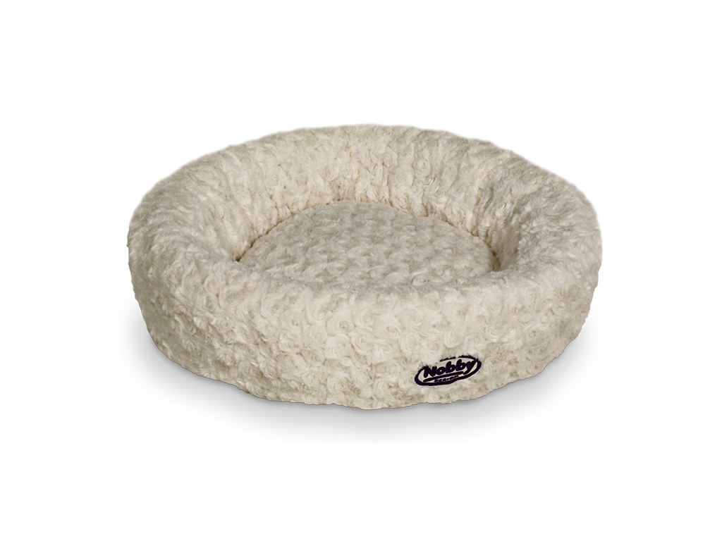 Nobby Arusha krémový pelíšek donut 45cm z kategorie Chovatelské potřeby a krmiva pro psy > Pelíšky a dvířka pro psy > Pelechy a pohovky pro psy