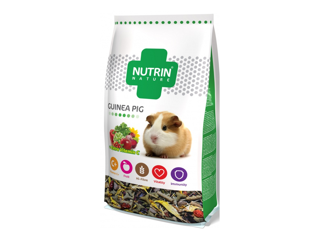 NUTRIN Nature Morče 750g z kategorie Chovatelské potřeby a krmiva pro hlodavce a malá zvířata > Krmiva pro hlodavce a malá zvířata