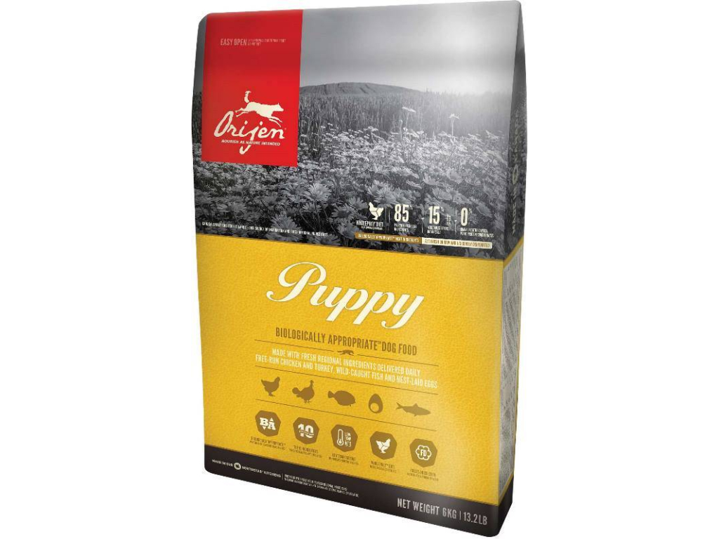 Orijen Dog Puppy 340g z kategorie Chovatelské potřeby a krmiva pro psy > Krmiva pro psy > Granule pro psy