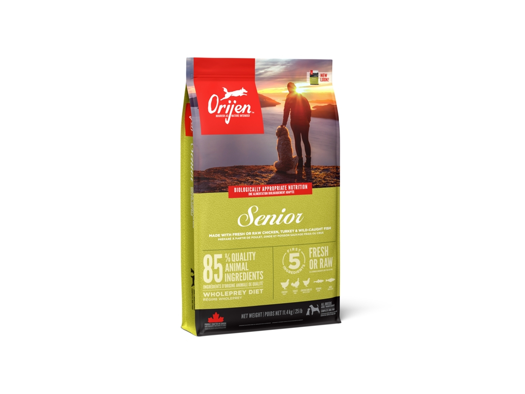 Orijen Dog Senior 11,4kg z kategorie Chovatelské potřeby a krmiva pro psy > Krmiva pro psy > Granule pro psy