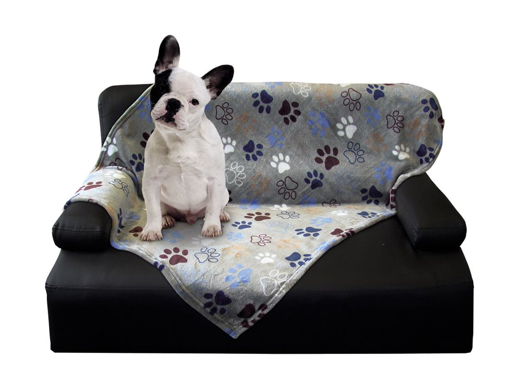 Nobby Classic LISSI flísová deka světle šedá 100x150cm z kategorie Chovatelské potřeby a krmiva pro psy > Pelíšky a dvířka pro psy > Deky pro psy