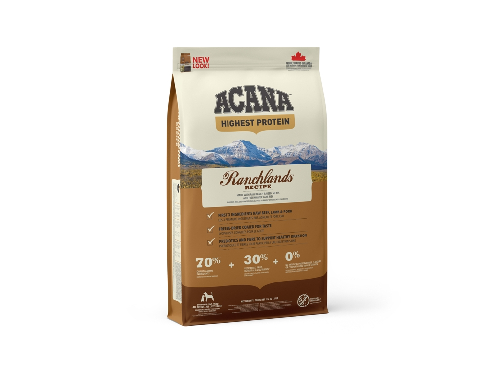 Acana Dog Ranchlands Recipe 11,4kg z kategorie Chovatelské potřeby a krmiva pro psy > Krmiva pro psy > Granule pro psy