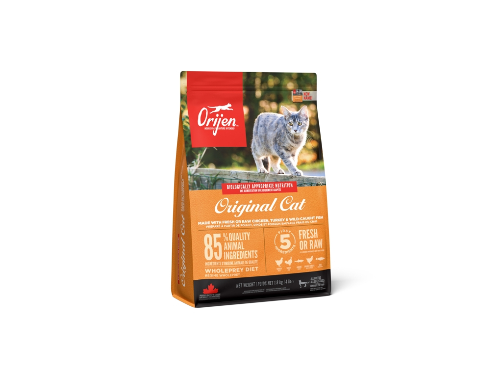 Orijen Cat & Kitten 1,8kg z kategorie Chovatelské potřeby a krmiva pro kočky > Krmivo a pamlsky pro kočky > Granule pro kočky